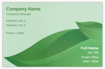 Design Preview for Design Gallery: Agriculture & Farming Glossy Business Cards