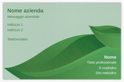 Anteprima design per Galleria di design: biglietti da visita carta effetto lino per agricoltura e allevamento