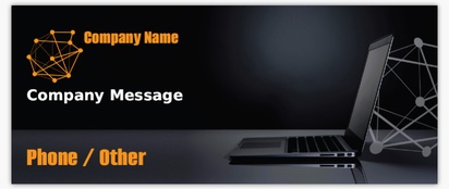 Design Preview for Design Gallery: Internet Communications Vinyl Banners, 76 x 183 cm