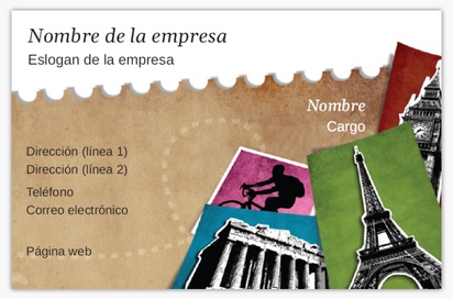 Vista previa del diseño de Galería de diseños de tarjetas de visita textura rugosa para excursiones y visitas turísticas