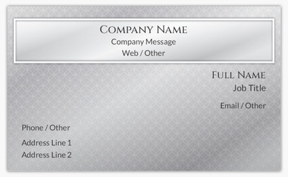 Design Preview for Design Gallery: Welding & Metal Work Standard Business Cards, Standard (91 x 55 mm)