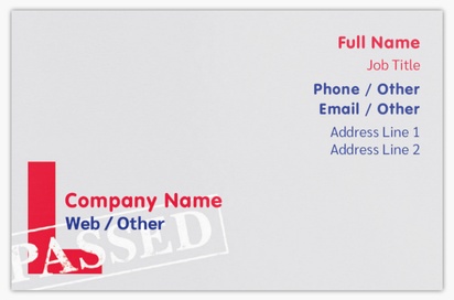 Design Preview for Design Gallery: Education & Child Care Glossy Business Cards