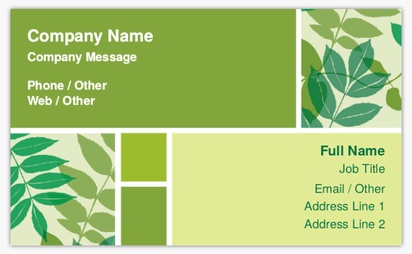 Design Preview for Design Gallery: Weight Loss Consultant Standard Business Cards, Standard (91 x 55 mm)