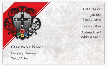 Design Preview for Design Gallery: mobile & telecommunication Standard Business Cards, Standard (91 x 55 mm)