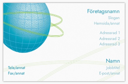 Förhandsgranskning av design för Designgalleri: Webbdesign & hosting Extratjocka visitkort, Standard (85 x 55 mm)