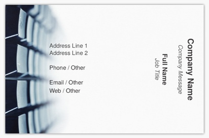Design Preview for Design Gallery: Computer Support Ultra-Thick Business Cards, Standard (85 x 55 mm)