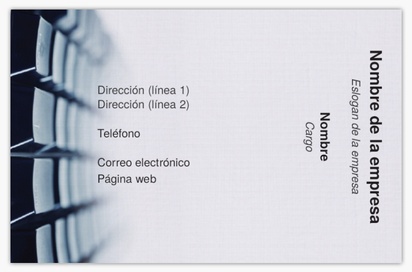 Vista previa del diseño de Galería de diseños de tarjetas con acabado lino para sistemas de gestión de la información