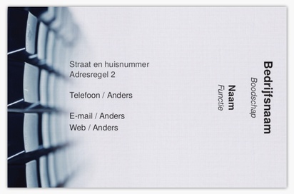 Voorvertoning ontwerp voor Ontwerpgalerij: Softwareontwikkeling Linnen visitekaartjes
