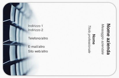 Anteprima design per Galleria di design: biglietti da visita con angoli arrotondati per sviluppo software, Arrotondati Standard (85 x 55 mm)