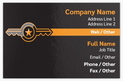 Design Preview for Design Gallery: Auto Rental Ultra-Thick Business Cards, Standard (85 x 55 mm)