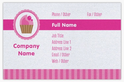Design Preview for Design Gallery: Groceries Pearl Business Cards