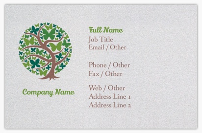 Design Preview for Design Gallery: Community Living Pearl Business Cards
