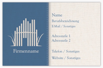 Designvorschau für Designgalerie: Standard-Visitenkarten Reise & Unterkunft, Standard (85 x 55 mm)