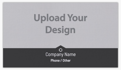 Design Preview for Modern & Simple Linen Business Cards Templates, Standard (3.5" x 2")