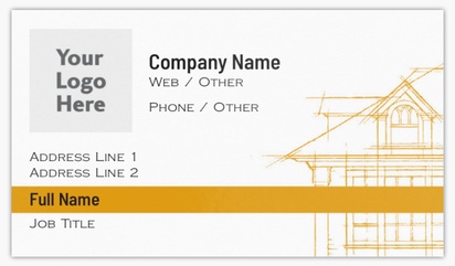Design Preview for Design Gallery: Architecture  Glossy Visiting Cards, Standard (89 x 51 mm)