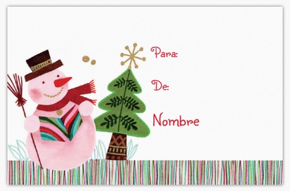 Vista previa del diseño de Galería de diseños de tarjetas de visita con acabado mate para festividades