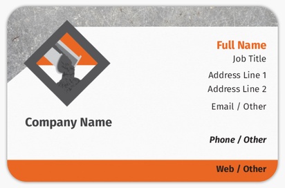 Design Preview for Design Gallery: Paving Rounded Corner Business Cards, Rounded Standard (85 x 55 mm)