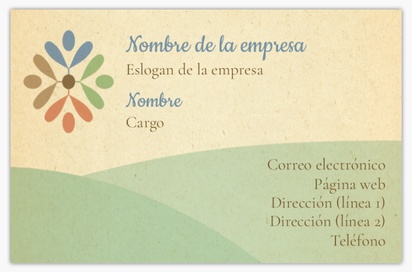 Vista previa del diseño de Galería de diseños de tarjetas de visita textura rugosa para vivienda social