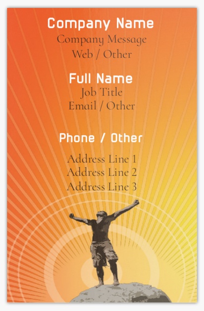 Design Preview for Design Gallery: Life Coaching Ultra-Thick Business Cards, Standard (85 x 55 mm)