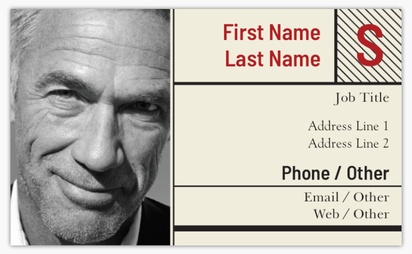 Design Preview for Design Gallery: Movies & Film Standard Business Cards, Standard (91 x 55 mm)