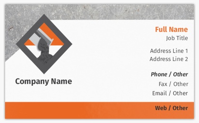 Design Preview for Design Gallery: Demolition Classic Visiting Cards