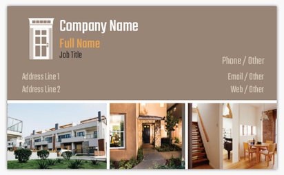 Design Preview for Design Gallery: Property Management Standard Business Cards, Standard (91 x 55 mm)