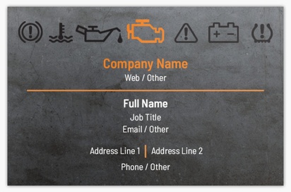 Design Preview for Design Gallery: Automotive & Transportation Glossy Business Cards