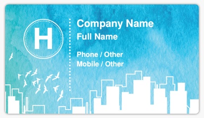 Design Preview for Templates for Property Estate Solicitors Name Card Stickers 