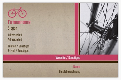 Designvorschau für Designgalerie: Leinen-Visitenkarten Fahrzeuge & Transport