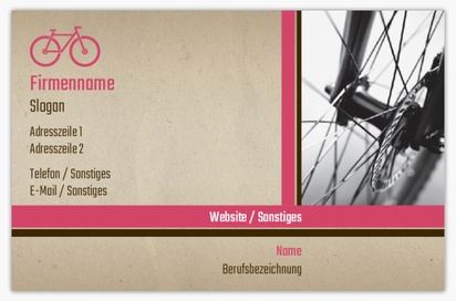 Designvorschau für Designgalerie: Standard-Visitenkarten Sport & Fitness, Standard (85 x 55 mm)