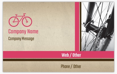 Design Preview for Design Gallery: Bicycle Shops Vinyl Banners, 76 x 122 cm