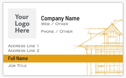 Design Preview for Design Gallery: Architecture Standard Business Cards, Standard (91 x 55 mm)