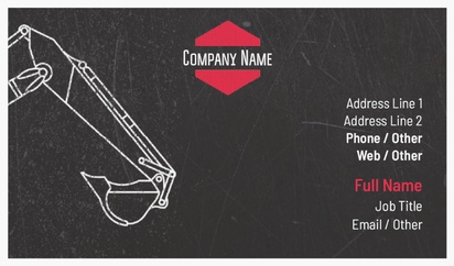 Design Preview for Design Gallery: Building Construction Natural Textured Business Cards