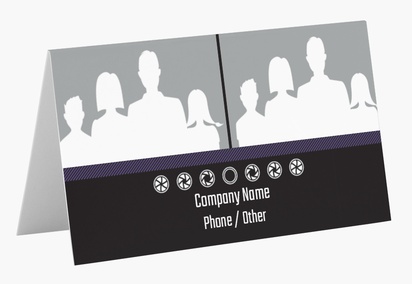 Design Preview for Design Gallery: Photography Folded Business Cards