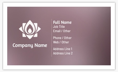 Design Preview for Templates for Yoga & Pilates Standard Name Cards , Standard (91 x 55 mm)
