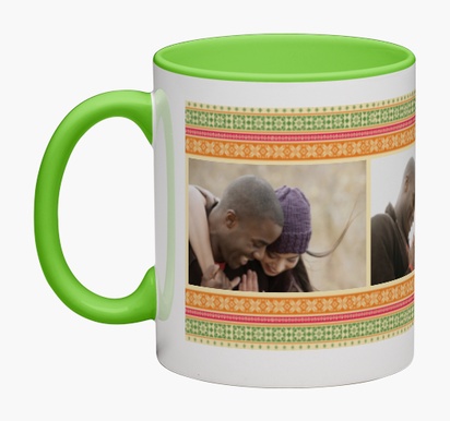 Design Preview for Templates for Arts & Entertainment Personalised Mugs , Wrap-around