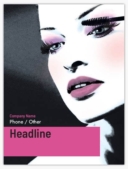 Design Preview for Beauty Consulting & Pampering Posters Templates, 18" x 24"