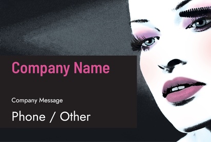 Design Preview for Design Gallery: Cosmetics & Perfume Corflute Signs, 457 x 686 mm