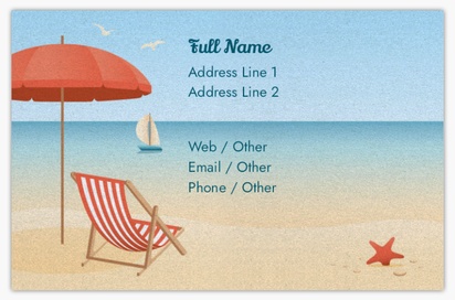 Design Preview for Design Gallery: Travel & Accommodation Pearl Business Cards