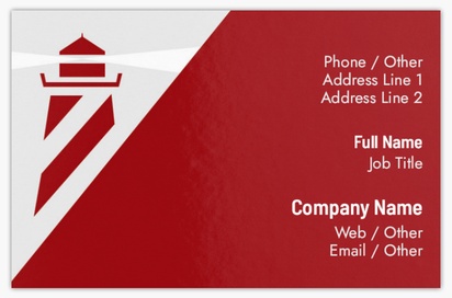 Design Preview for Design Gallery: Financial Consulting Ultra-Thick Business Cards, Standard (85 x 55 mm)