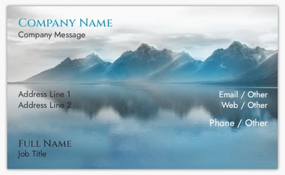 Design Preview for Design Gallery: Photography Classic Visiting Cards