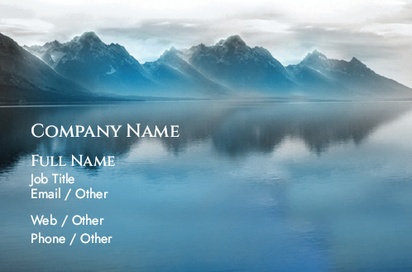 Design Preview for Design Gallery: Photography Natural Uncoated Business Cards