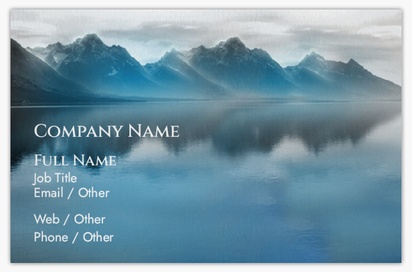 Design Preview for Design Gallery: Therapy Natural Uncoated Business Cards