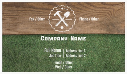 Design Preview for Design Gallery: Agriculture & Farming Natural Textured Business Cards