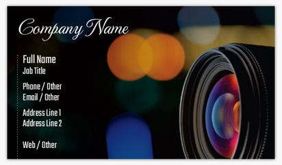 A camera lens photography black blue design for Art & Entertainment