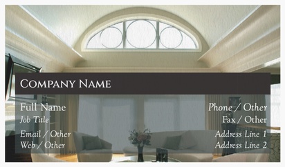 Design Preview for Design Gallery: Home Staging Natural Textured Business Cards