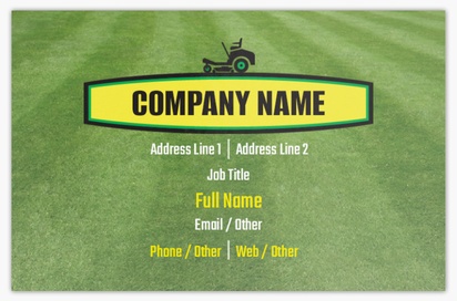 Design Preview for Design Gallery: Agriculture & Farming Metallic Business Cards