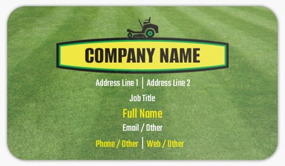 Design Preview for Design Gallery: Agriculture & Farming Rounded Corner Business Cards, Standard (3.5" x 2")