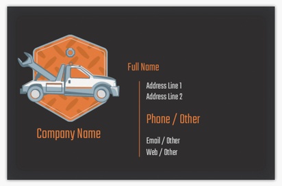 Design Preview for Design Gallery: Automotive & Transportation Spot UV Business Cards