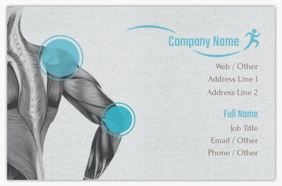 Design Preview for Design Gallery: Sports & Fitness Pearl Business Cards